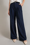 Flowy Straight Leg Trouser Pants