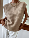 Diamond Argyle Knit Sweater Vest