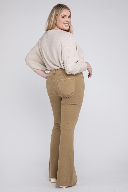 Vervet High Rise Super Flare Jeans - Extra Sassy Size Exclusive