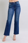 Judy Blue Traci Side Seam Detail Straight Jeans with Pockets